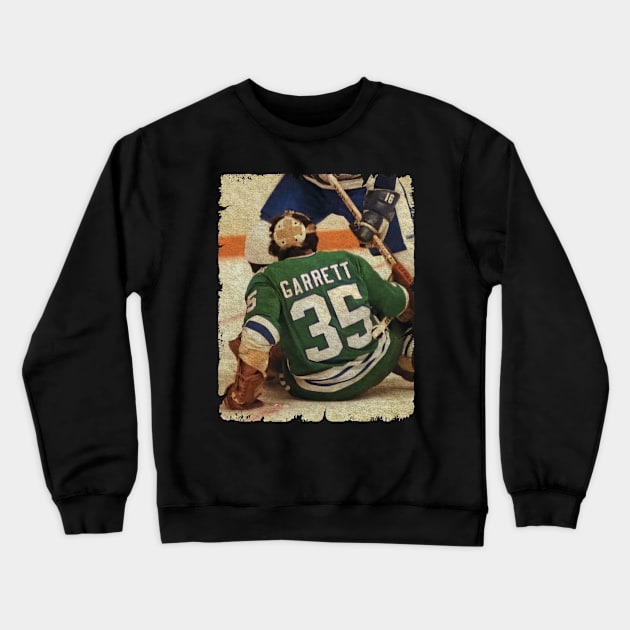 John Garrett, 1980 in Hartford Whalers (122 GP) Crewneck Sweatshirt by Momogi Project